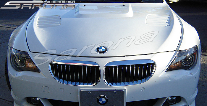 Custom BMW 6 Series Hood  Coupe & Convertible (2004 - 2010) - $1790.00 (Manufacturer Sarona, Part #BM-001-HD)